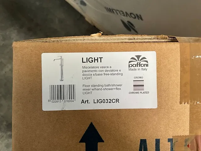 Vrijstaande badkraan paffoni light - afbeelding 3 van  3