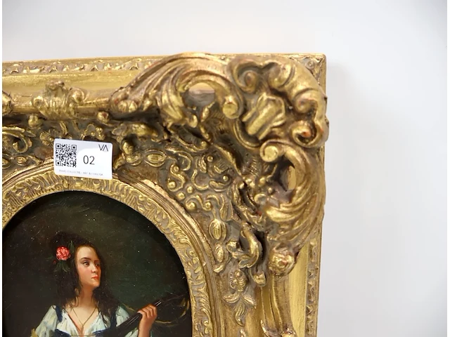 Vrouw met gitaar - afbeelding 3 van  4