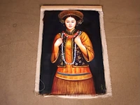 Vrouw op doek - afbeelding 2 van  5