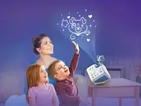 Vtech 80-608074 v-story, de audioplaybox, muziek- en verhalendoos (blauw) - voor avontuurlijke luisterervaringen - afbeelding 2 van  2