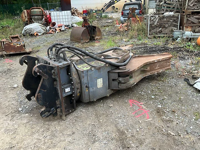 Vtn fp20 maalmachine voor cw 30 koppeling voor 20 tot 30 t graafmachine - afbeelding 1 van  6