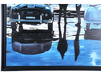 V.turban – la discussion - olie op doek - 100x100 cm - afbeelding 10 van  13