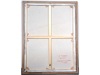 V.turban – l’elégante au chapeau - olie op doek - 120x90 cm - afbeelding 6 van  14