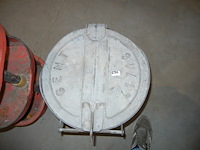 Vuilbak in zink - afbeelding 1 van  2