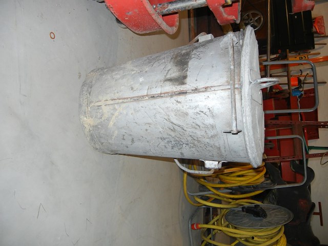 Vuilbak in zink - afbeelding 2 van  2