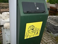 Vuilnisbak met hondenzakjes - afbeelding 3 van  7