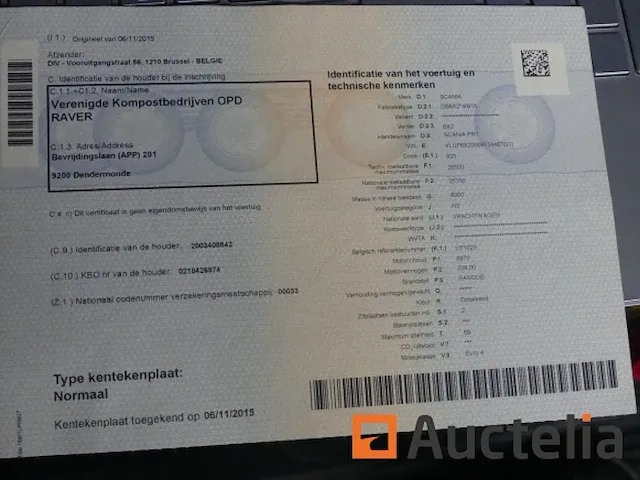 Vuilniswagen scania p310 (2008-231.979 km) - afbeelding 13 van  36