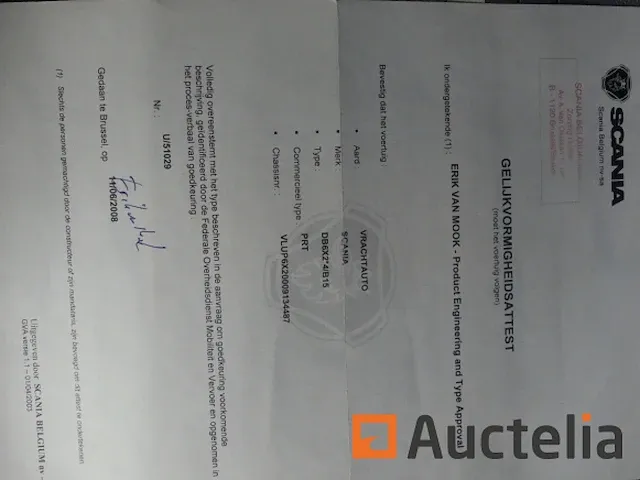 Vuilniswagen scania p310 (2008-231.979 km) - afbeelding 14 van  36