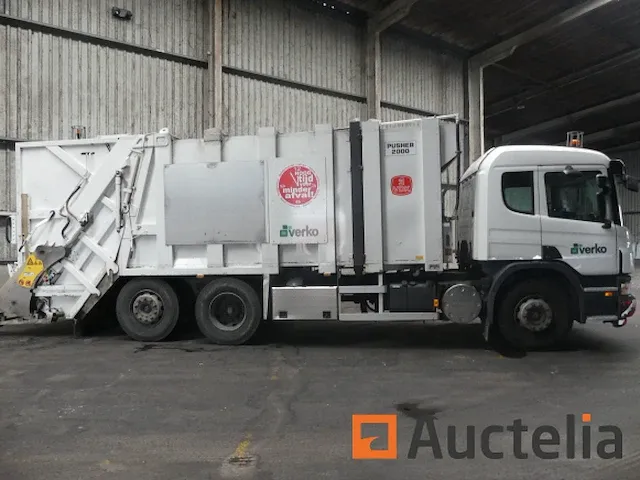 Vuilniswagen scania p310 (2008-231.979 km) - afbeelding 12 van  36