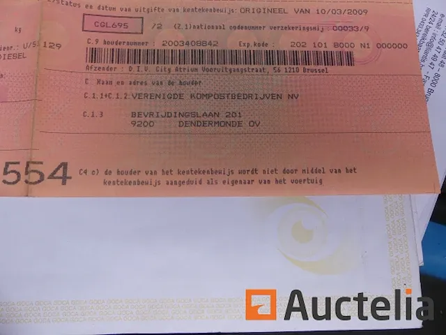 Vuilniswagen volvo fm 300 (2009-241.532 km) - afbeelding 8 van  34