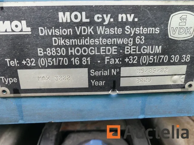 Vuilniswagen volvo fm 300 (2009-241.532 km) - afbeelding 12 van  34