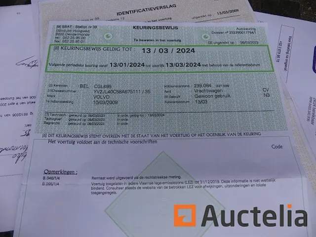 Vuilniswagen volvo fm 300 (2009-241.532 km) - afbeelding 23 van  34