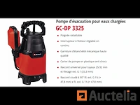 Vuilwaterpomp einhell gc-dp 3325 - afbeelding 1 van  1