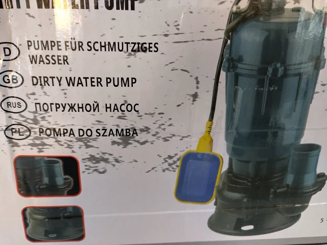 Vuilwaterpomp met vlotter - afbeelding 7 van  9