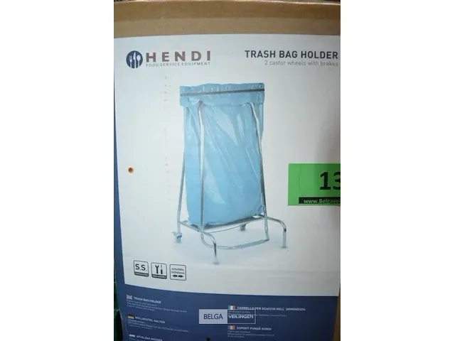 Vuilzakhouder hendi - afbeelding 2 van  3