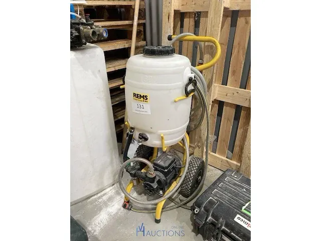 Vul/spoelmachine rems - afbeelding 1 van  3