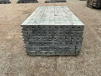 Vuren geïmpregneerde eindpaal 9x9cm 195cm tuinpalen (66x) - afbeelding 2 van  4
