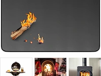 Vuurvaste vloerbescherming - grillmat - afbeelding 1 van  3