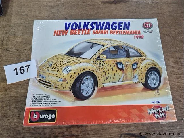 Vw 1/18 beetle - afbeelding 1 van  3
