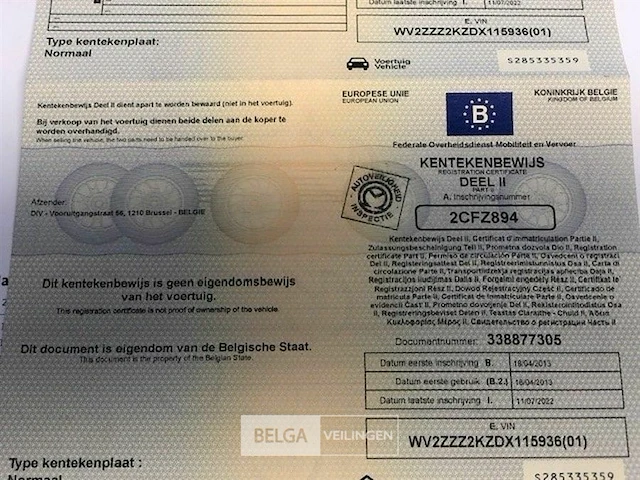 Vw caddy 2013 - afbeelding 18 van  38