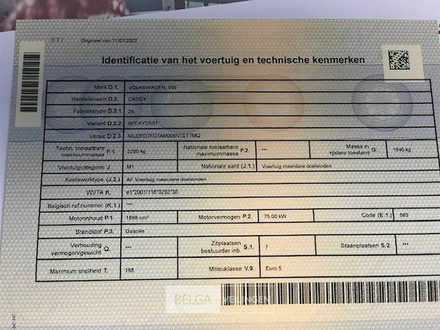 Vw caddy 2013 - afbeelding 19 van  38