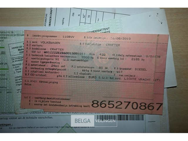 Vw crafter lichte vrachtwagen met dhollandia laadklep - afbeelding 10 van  28