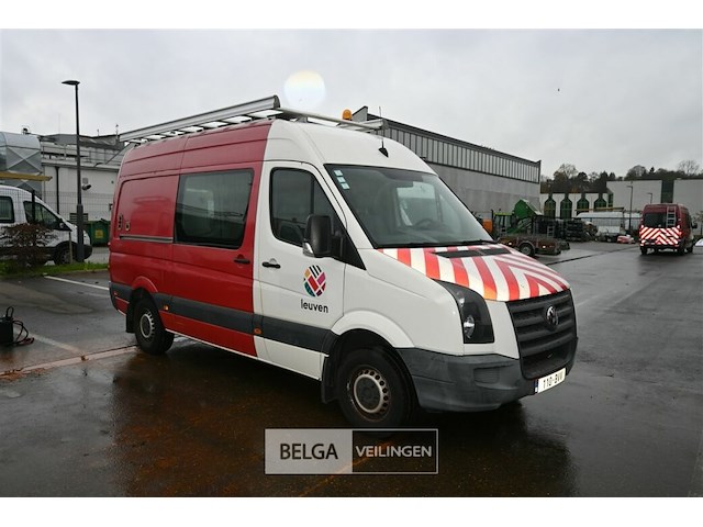 Vw crafter lichte vrachtwagen met dhollandia laadklep - afbeelding 1 van  28