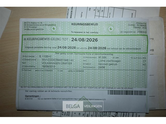 Vw crafter lichte vrachtwagen met dhollandia laadklep - afbeelding 13 van  28