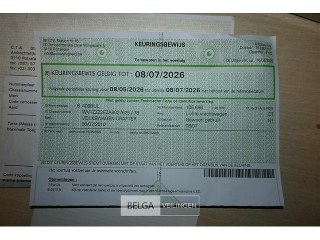 Vw crafter lichte vrachtwagen - afbeelding 8 van  24