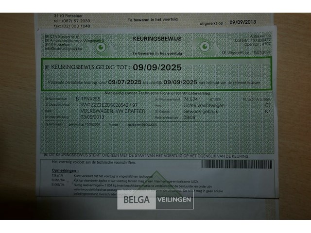 Vw crafter lichte vrachtwagen - afbeelding 16 van  31