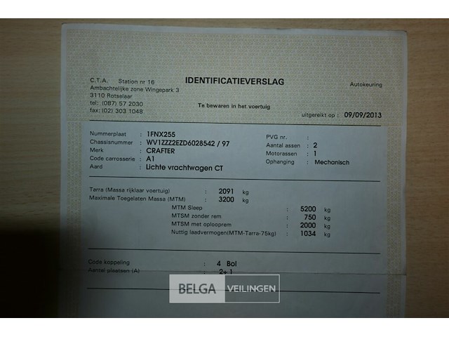 Vw crafter lichte vrachtwagen - afbeelding 18 van  31