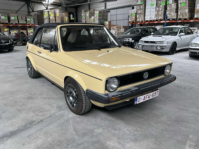 Vw golf 1 cabrio 1979 - afbeelding 33 van  34