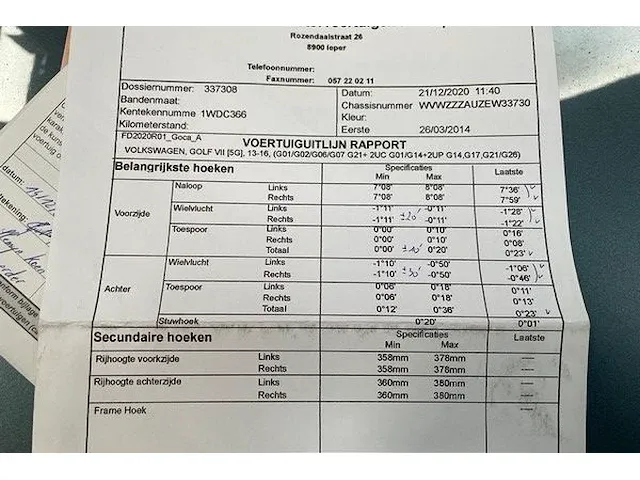 Vw golf - afbeelding 15 van  23