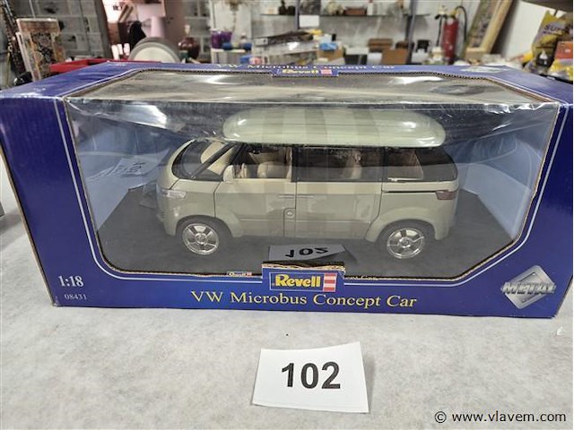 Vw microbus concept car - afbeelding 1 van  3