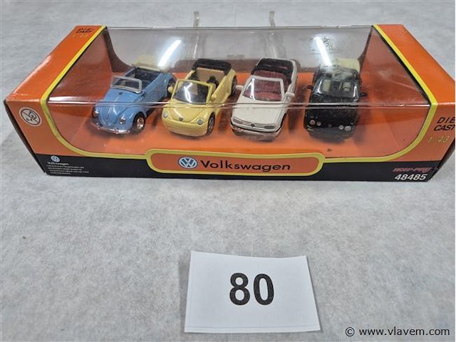 Vw set 4 cabrios - afbeelding 1 van  3