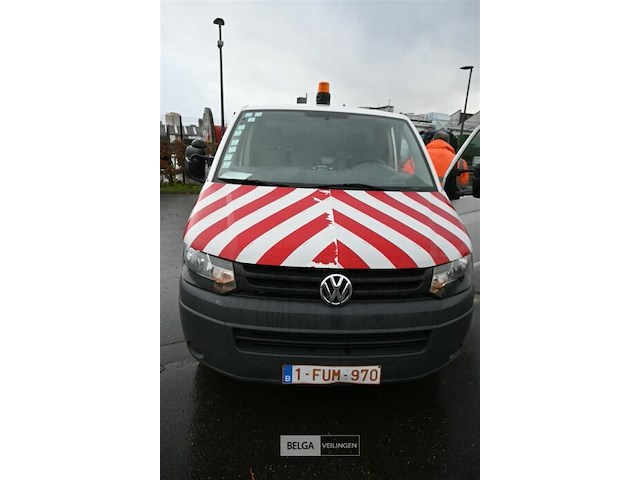 Vw transporter lichte vrachtwagen met scatolini kipbak - afbeelding 5 van  28