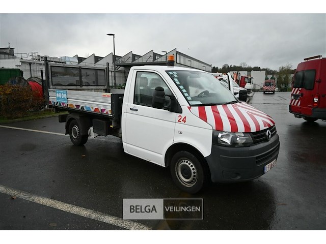 Vw transporter lichte vrachtwagen met scatolini kipbak - afbeelding 1 van  28