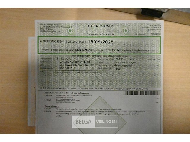 Vw transporter lichte vrachtwagen met scatolini kipbak - afbeelding 13 van  28