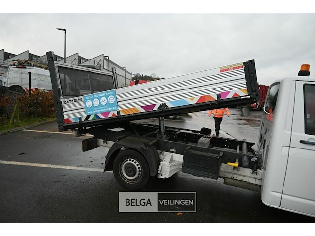 Vw transporter lichte vrachtwagen met scatolini kipbak - afbeelding 15 van  28