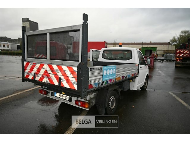 Vw transporter lichte vrachtwagen met scatolini kipbak - afbeelding 20 van  28