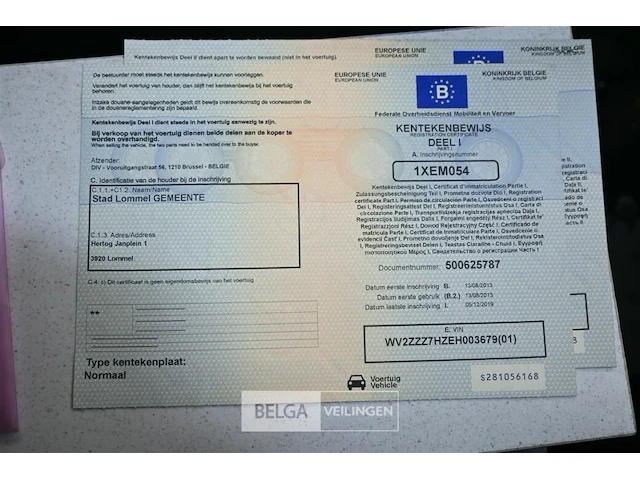 Vw transporter lichte vrachtwagen - afbeelding 16 van  19
