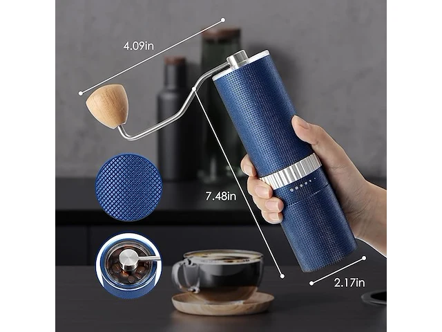 Vzaahu handmatige koffiemolen - afbeelding 5 van  5