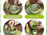 Vzxzxe matcha 6-delige set theeset - afbeelding 3 van  5