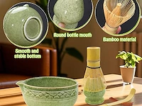 Vzxzxe matcha 6-delige set theeset - afbeelding 4 van  5