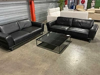 W. schillig lederen salon