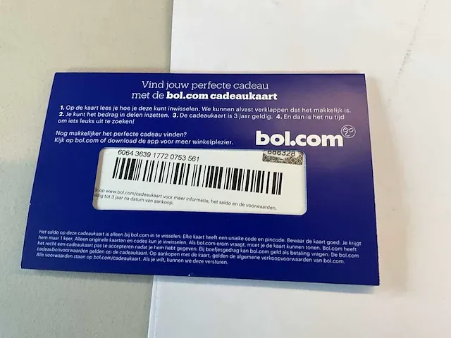 Waardebon/cadeaukaart bol.com - afbeelding 4 van  4