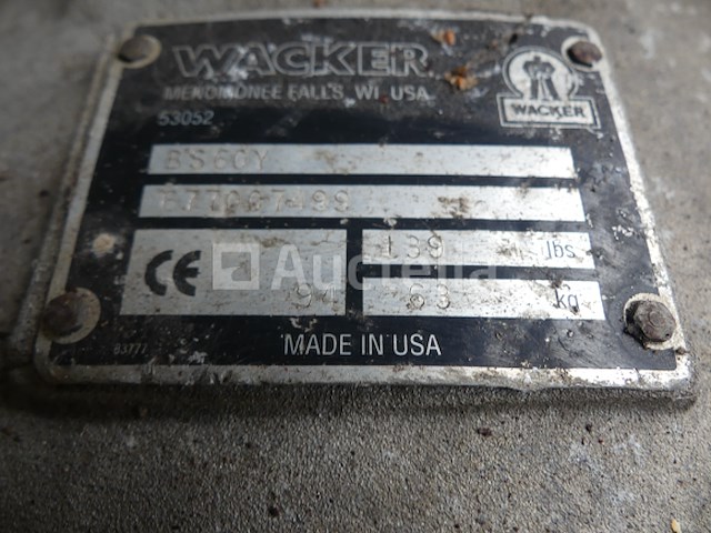 Wacker bs 60y sleufverdichter - afbeelding 4 van  10