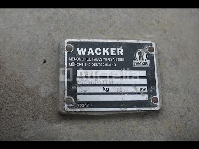 Wacker bs45y stamper benzinemotor - afbeelding 1 van  8