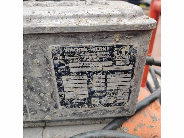 Wacker fu 1,6 trilnaald - afbeelding 2 van  5