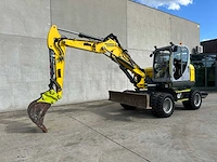 Wacker neuson - 2013 - ew100 - banden graafmachine - afbeelding 1 van  46
